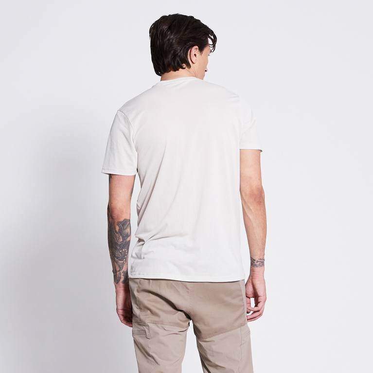 Lightweight tee "Od" Soft White